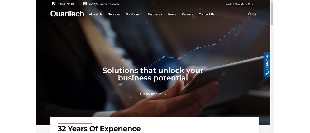Responsive website design is very important for today's busy business executives Photo credit: QuanTech